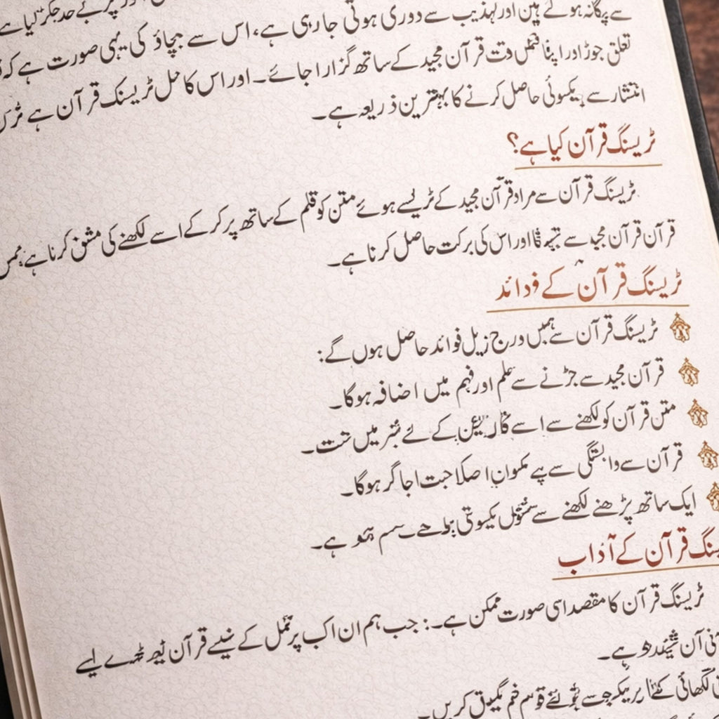 Tracing Quran Colorful Edition