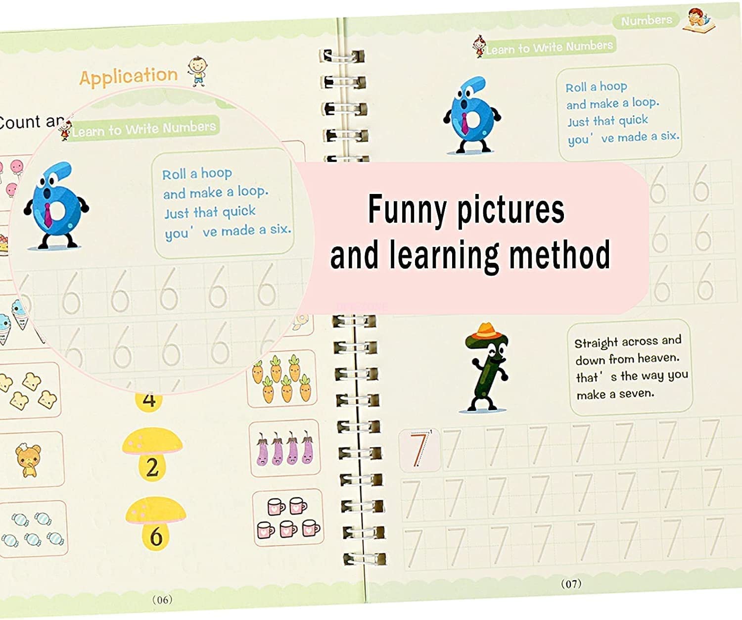 Sank Magic Practice Copybook – Buy 1 Get 3 FREE 🎁 (4 Books + 10 Pens)