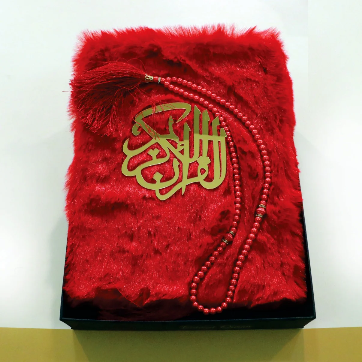 Premium Fur Fabric Quran — Tajweedi 4-Colour | 5 Colours Available